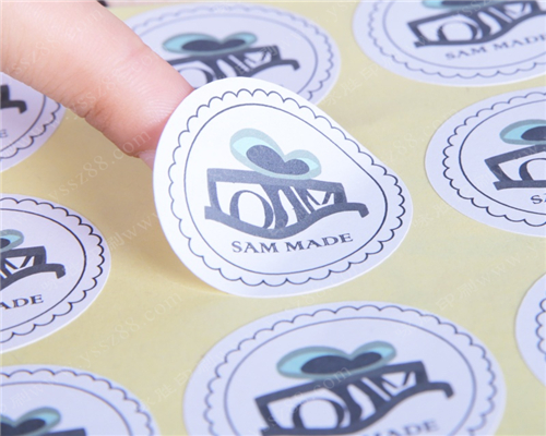 #書寫紙不干膠標簽定制#可寫字標貼定做吸墨亞面logo貼紙訂做