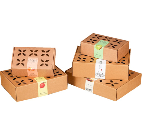 牛皮瓦楞紙盒禮品手提袋水果食品箱